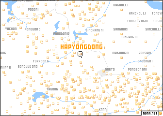 map of Hap\