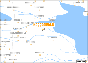 map of Ḩaqq Dardlū