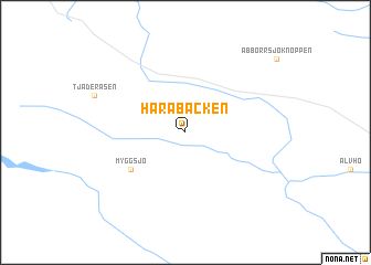 map of Harabacken