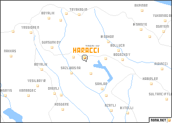 map of Haraççı