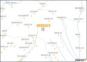 map of Haragîş