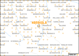 map of Harakola