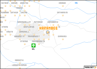 map of Harambee