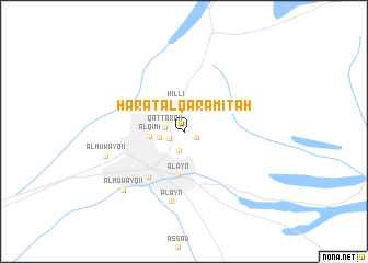 map of Ḩārat al Qarāmitah