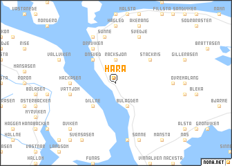 map of Hara