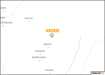 map of Harboi