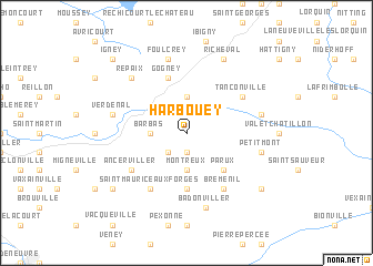 map of Harbouey