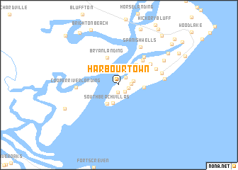 map of Harbour Town