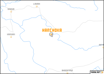 map of Harchoka