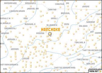 map of Harchoke