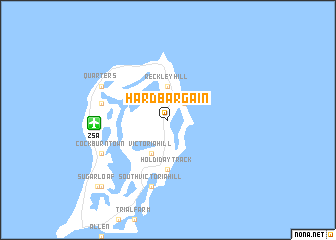 map of Hard Bargain