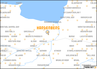 map of Hardenberg