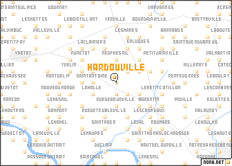 map of Hardouville