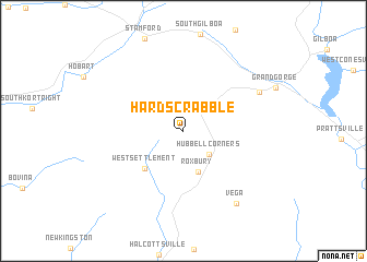 map of Hardscrabble