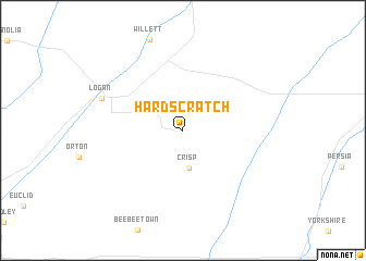 map of Hard Scratch