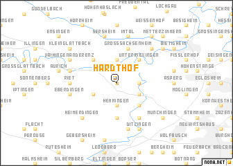 map of Hardthof