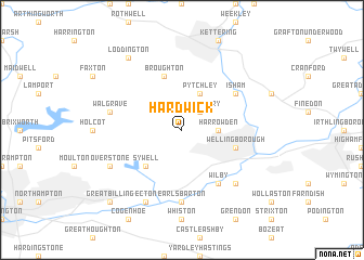 map of Hardwick