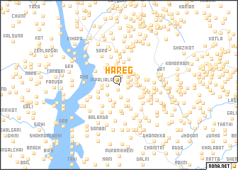 map of Hareg