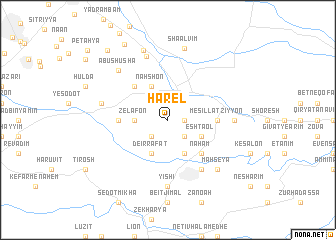 map of Harʼel