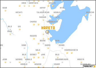 map of Hareto
