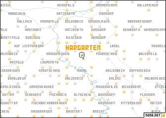 map of Hargarten