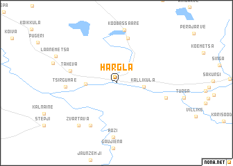 map of Hargla
