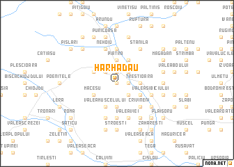 map of Harhadău