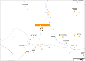 map of Harīdowk