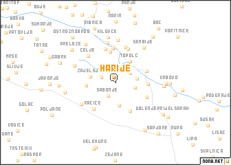 map of Harije