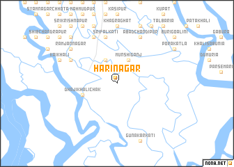 map of Harinagar