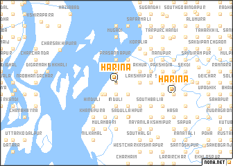 map of Harina