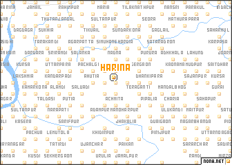 map of Hārina