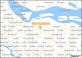 map of Harindhara