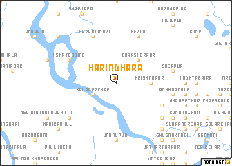 map of Harindhara