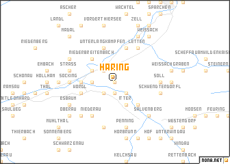 map of Häring