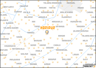 map of Haripur