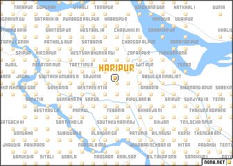 map of Haripur