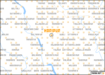 map of Haripur