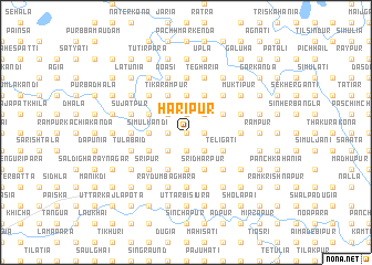 map of Haripur