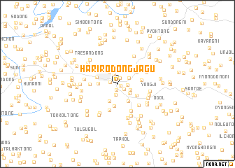 map of Hari-rodongjagu