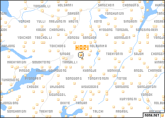 map of Ha-ri