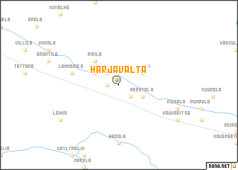 map of Harjavalta