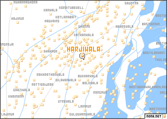map of Harjiwāla