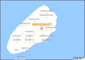 map of Harkebuurt