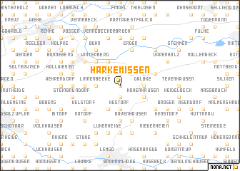 map of Harkemissen