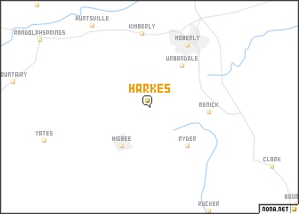 map of Harkes