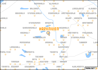 map of Harkniven