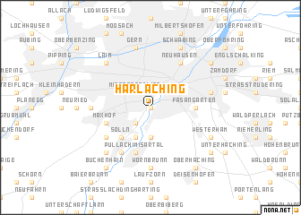 map of Harlaching