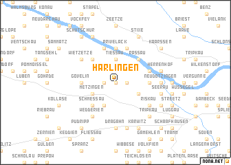 map of Harlingen