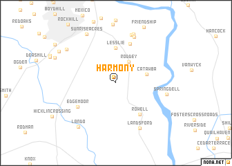 map of Harmony